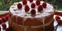 Kathy Brown's Garden at the Manor House Raspberry Cake