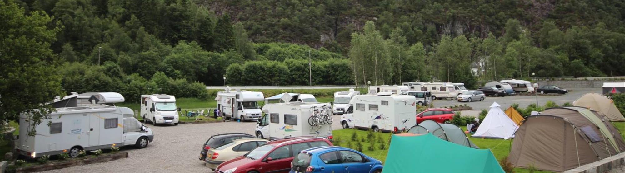 Bratland camping - motorhome parking