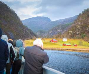 Fjord tours from Bergen in winter