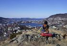 View of Bergen from Montana