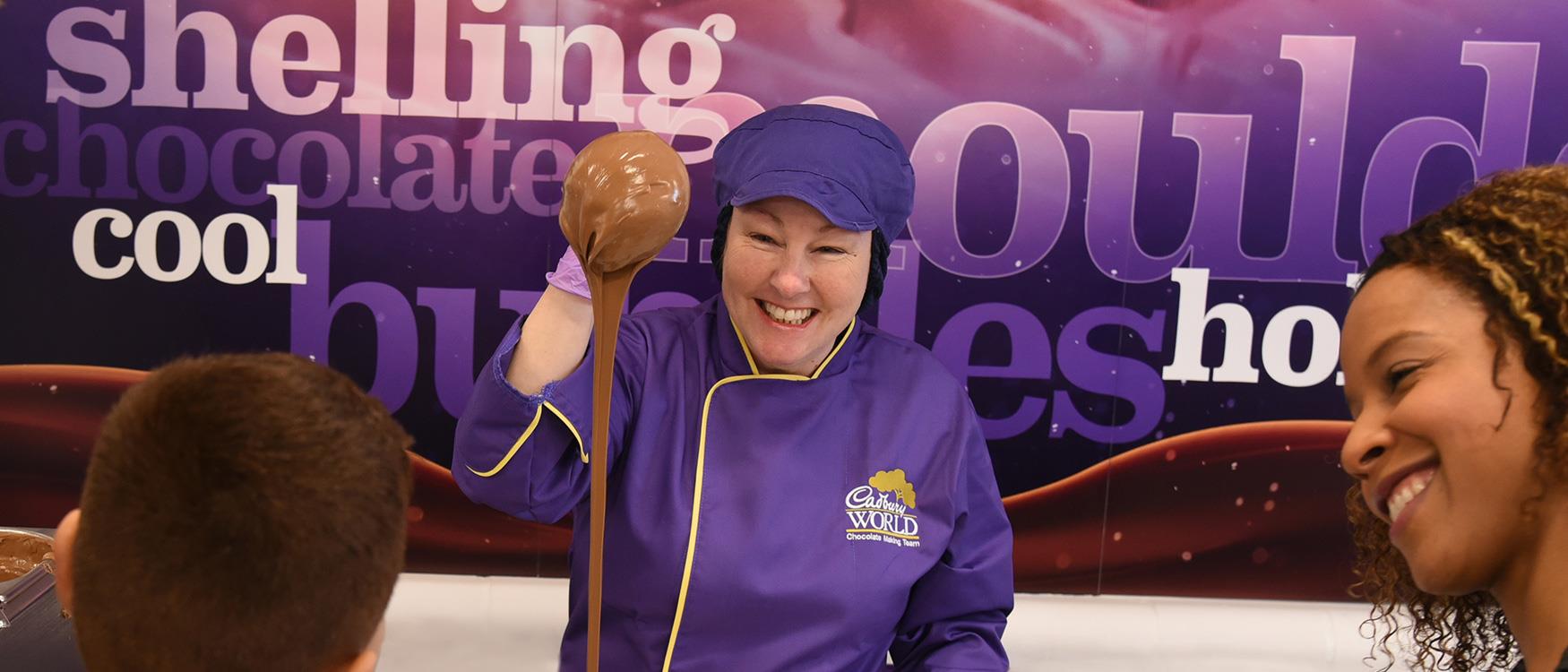 Cadbury World, Learn the history of the world-famous brand and see how the yummy stuff is made!