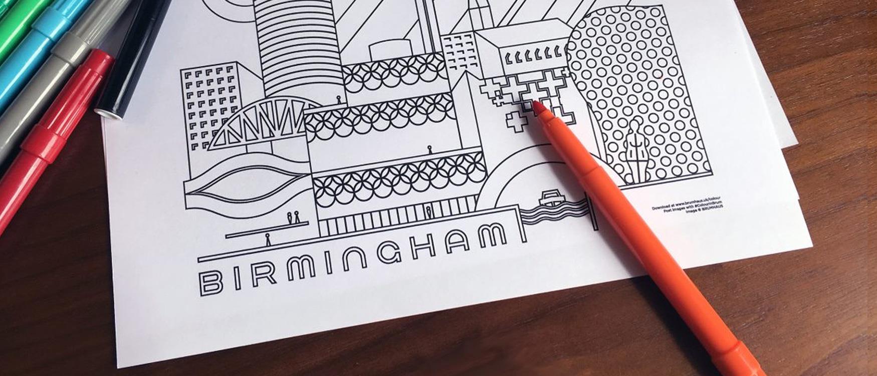 To keep the troops at home busy download Brumhaus free colouring-in sheets.