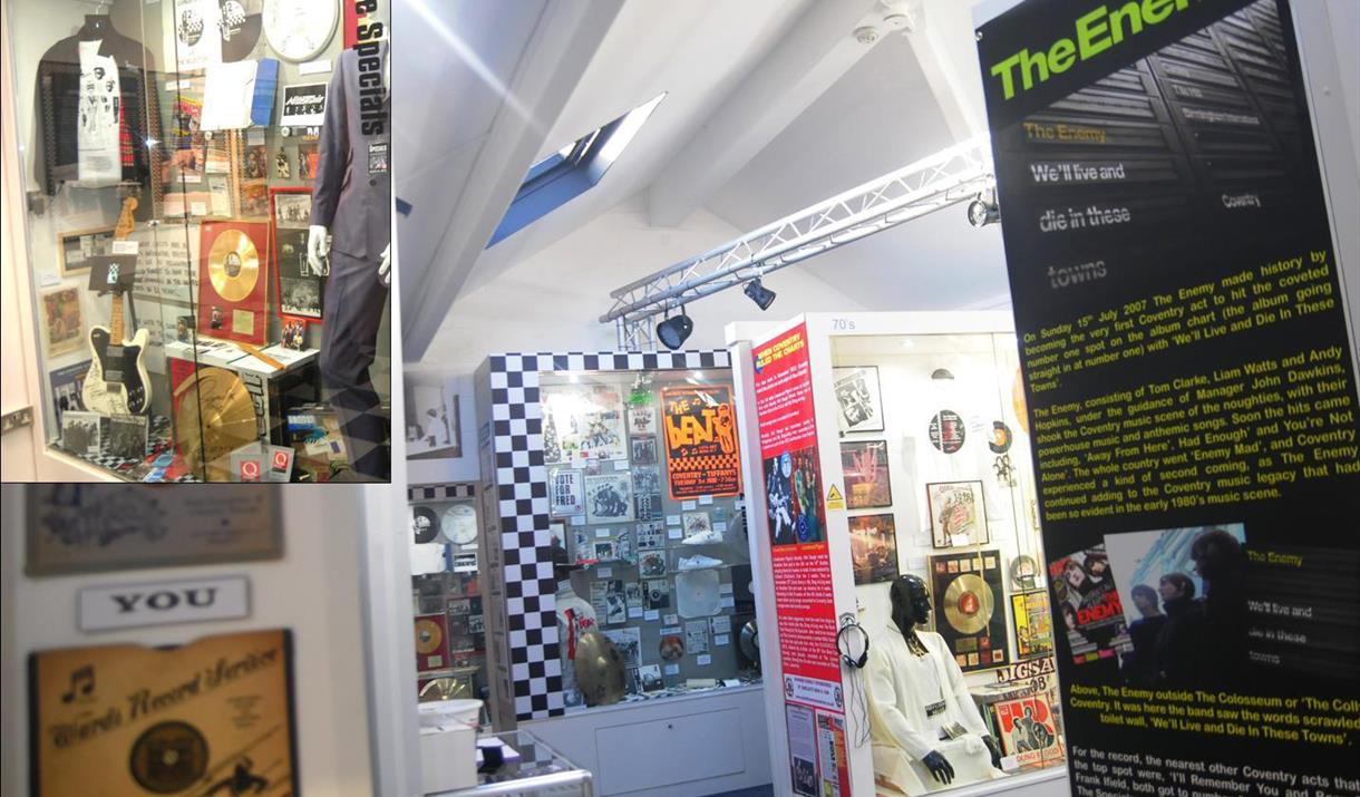 exhibits at coventry music museum