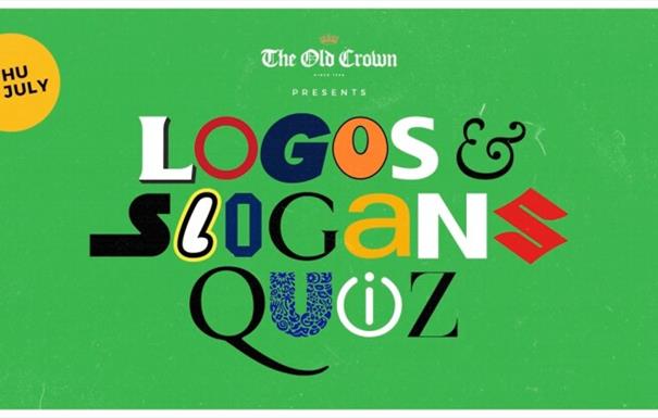 Logos & Slogans Quiz at The Old Crown