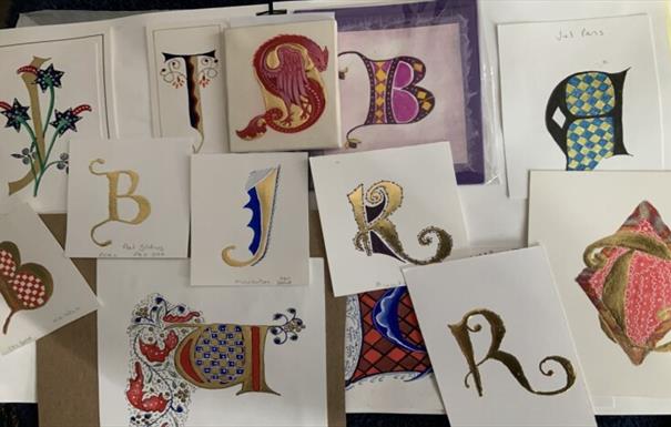 Calligraphy: Illuminated Letter Workshop