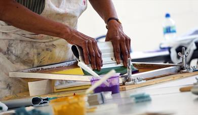 Abstract Screenprinting with Karoline Rerrie