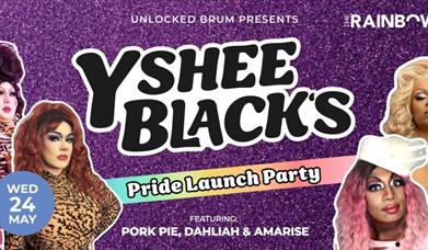 Yshee Black's Pride Launch Party