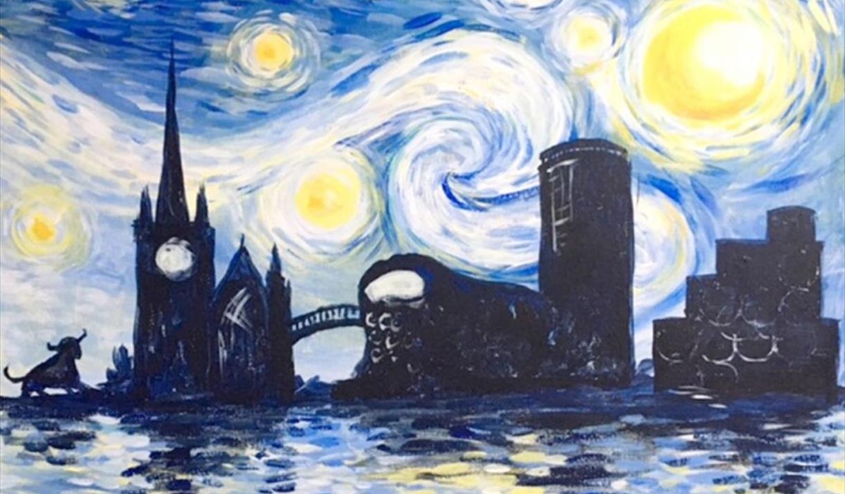Starry Night over Birmingham