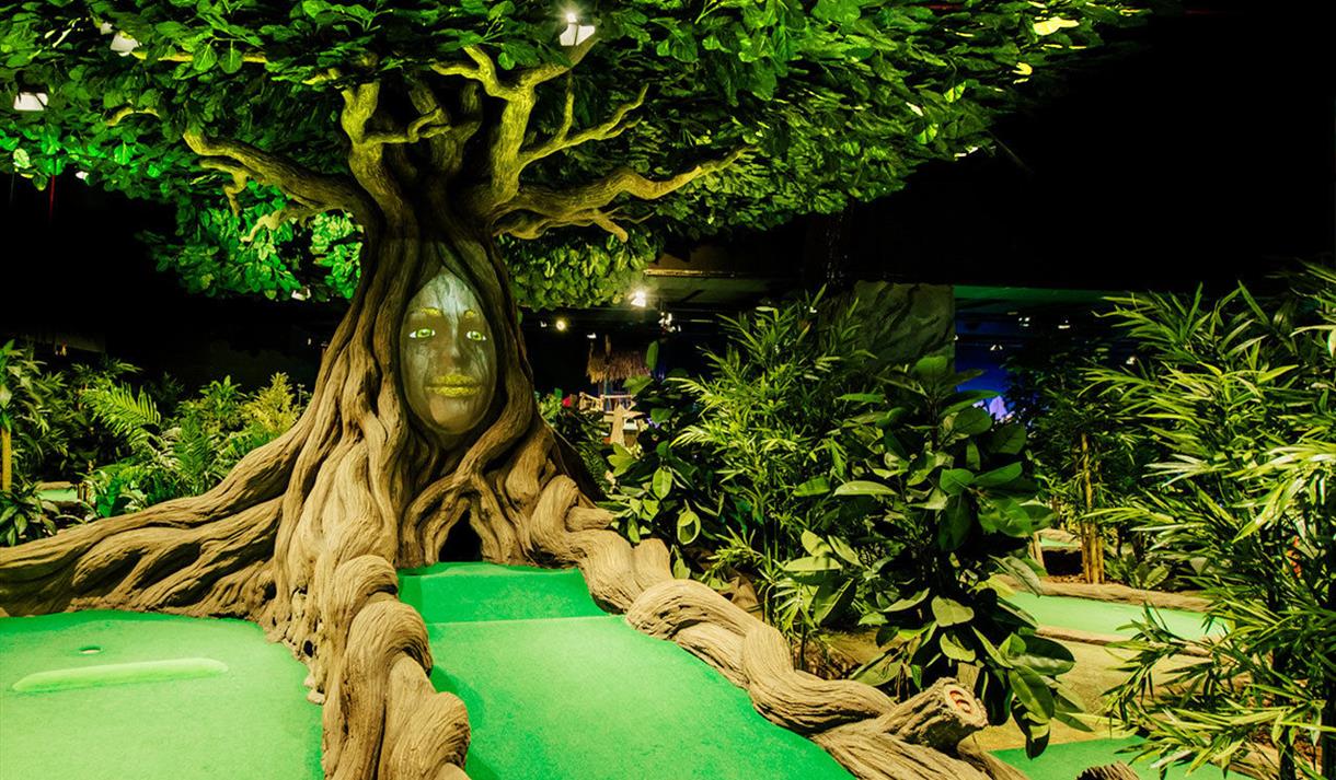 Tree top golf