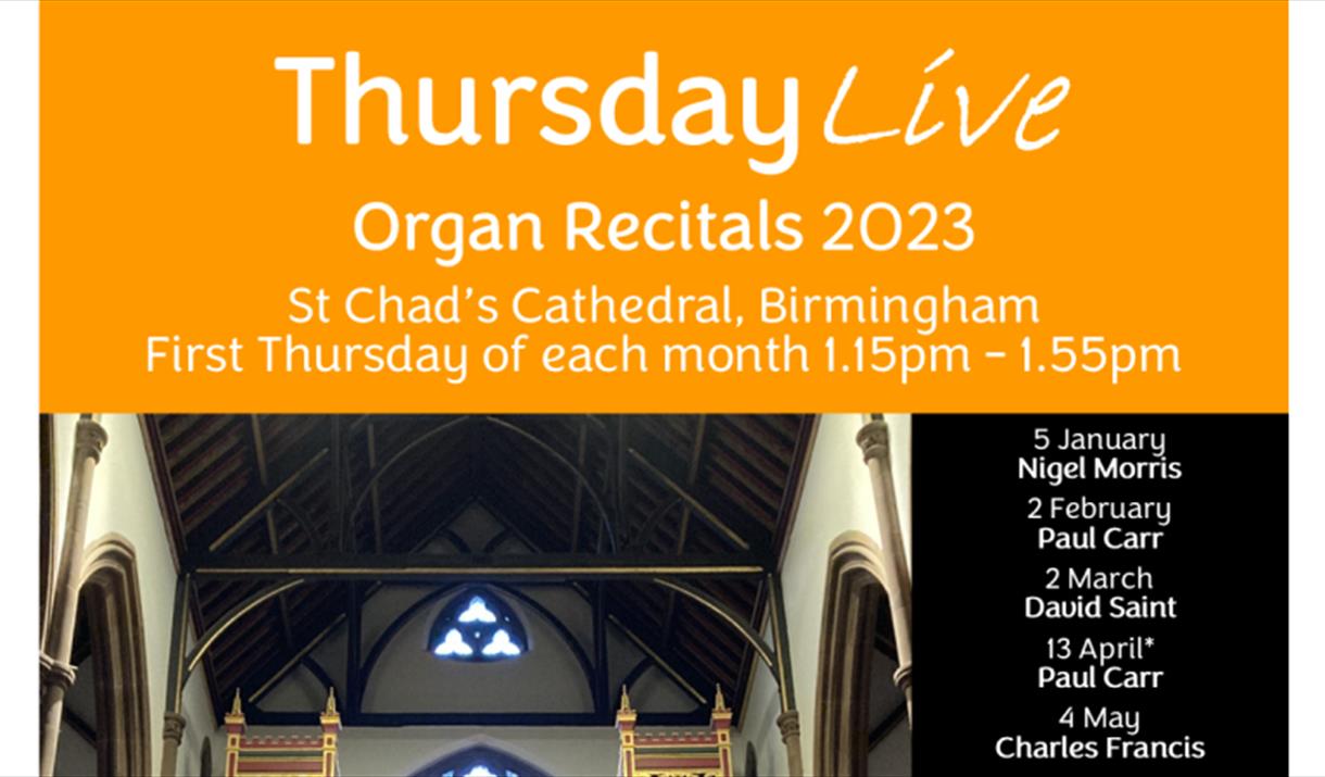 Thursday Live Organ Recitals