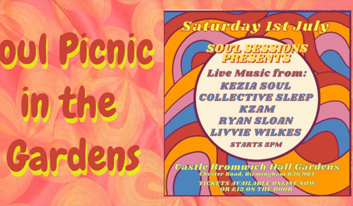 Soul Picnic Saturday Sounds in the ClaireVoie Visit Birmingham