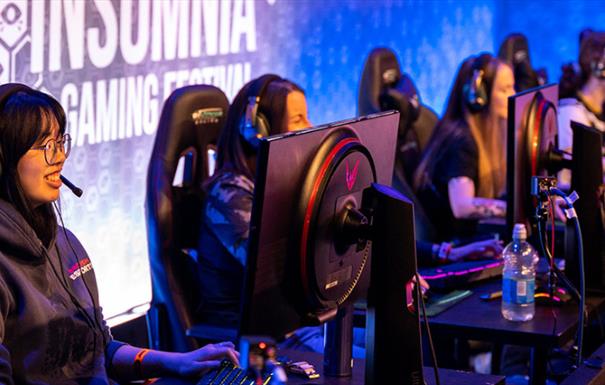 Insomnia Gaming Festival Visitors