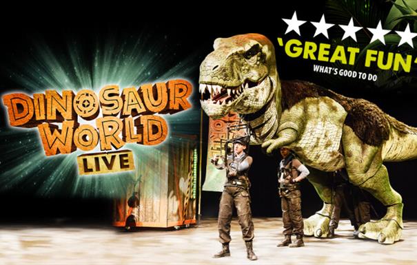 Dinosaur World Live artwork