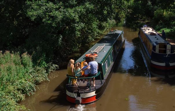 Anglo Welsh's canal boat hire base at Tardebigge