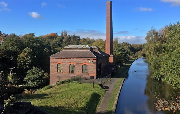 Galton Valley Pumping Station, and canal.