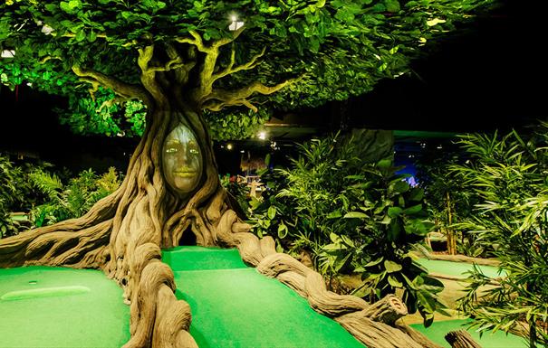 Tree top golf