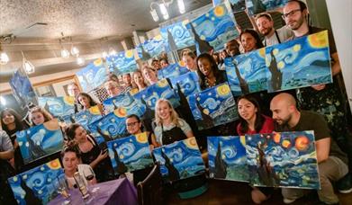 pop up painting