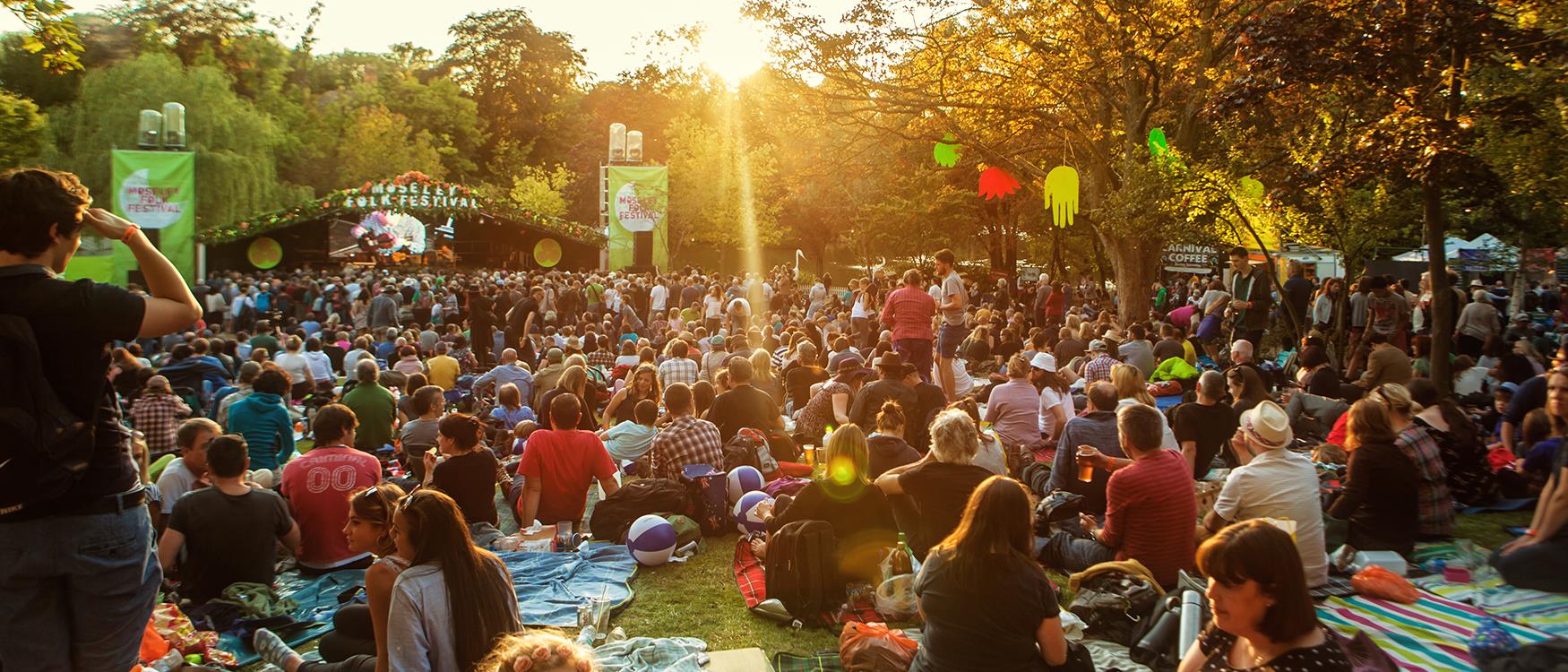 A summer of fun... See what's on (this image: Moseley Folk & Arts Festival)
