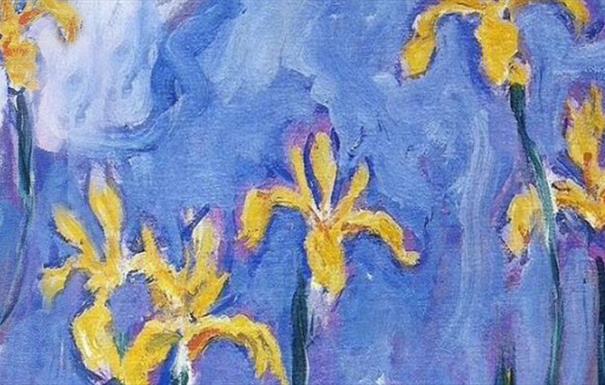 Monet Yellow Irises