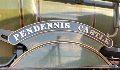 'Pendennis Castle' name plate