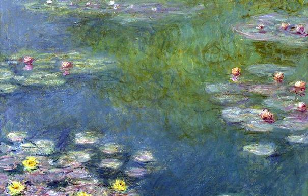 Water Lilies Detail Claude Monet