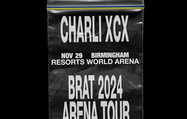 Charli XCX Brat 2024 - Arena Tour
