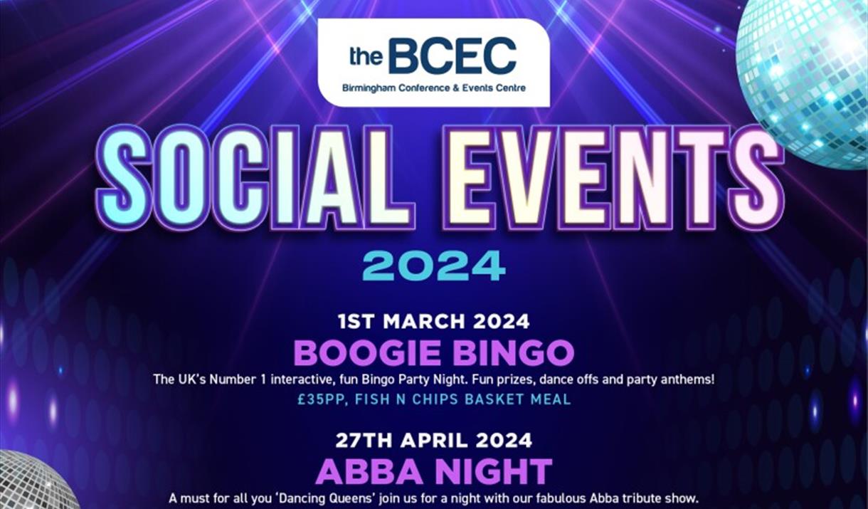 Social Events 2024 Poster