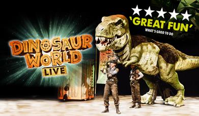 Dinosaur World Live artwork