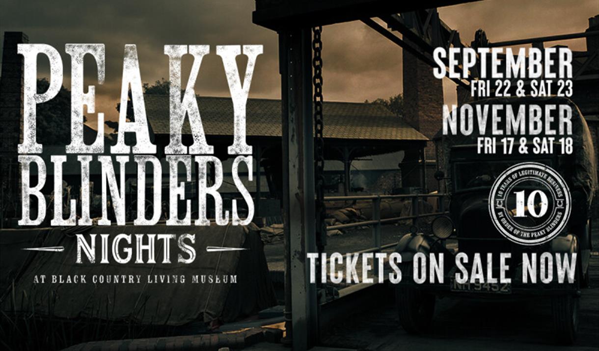 Peaky Blinders Nights at Black Country Living Museum