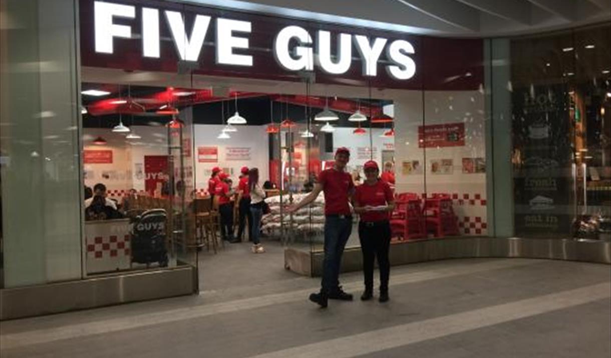 Five Guys - New Street Station