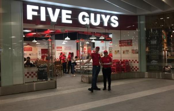 Five Guys - New Street Station