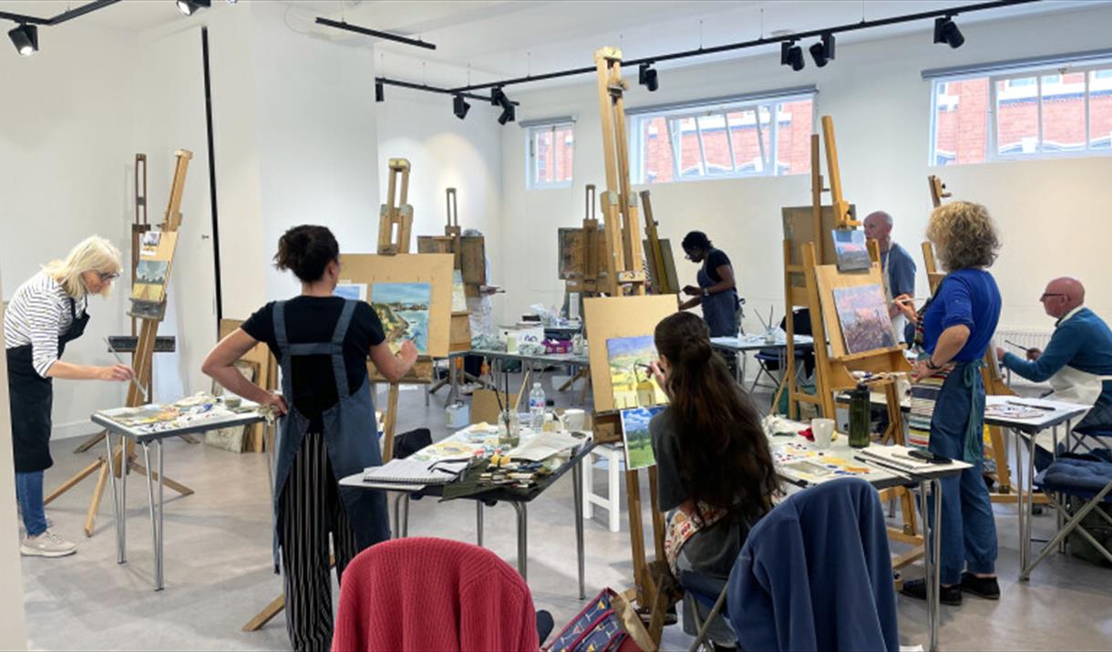 Caroline Griffin, Introduction to Oil Painting workshop