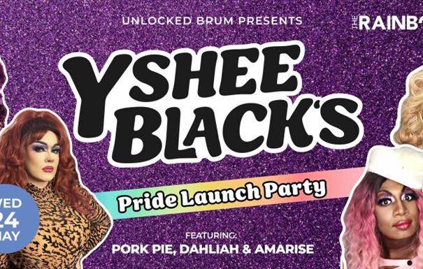 Yshee Black's Pride Launch Party