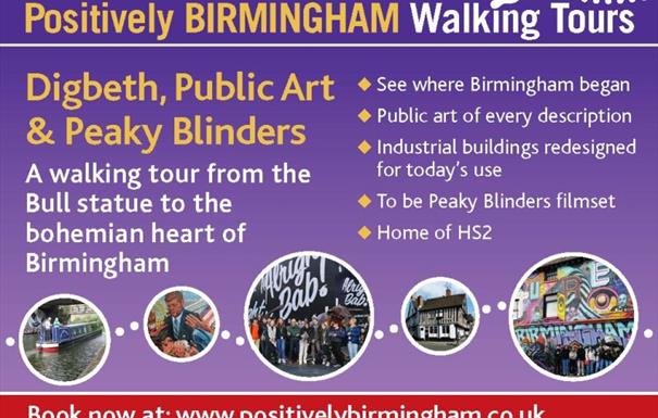Digbeth, public art and Peaky Blinders walking tour