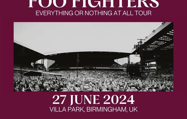 Foo Fighters - Aston Villa Hospitality