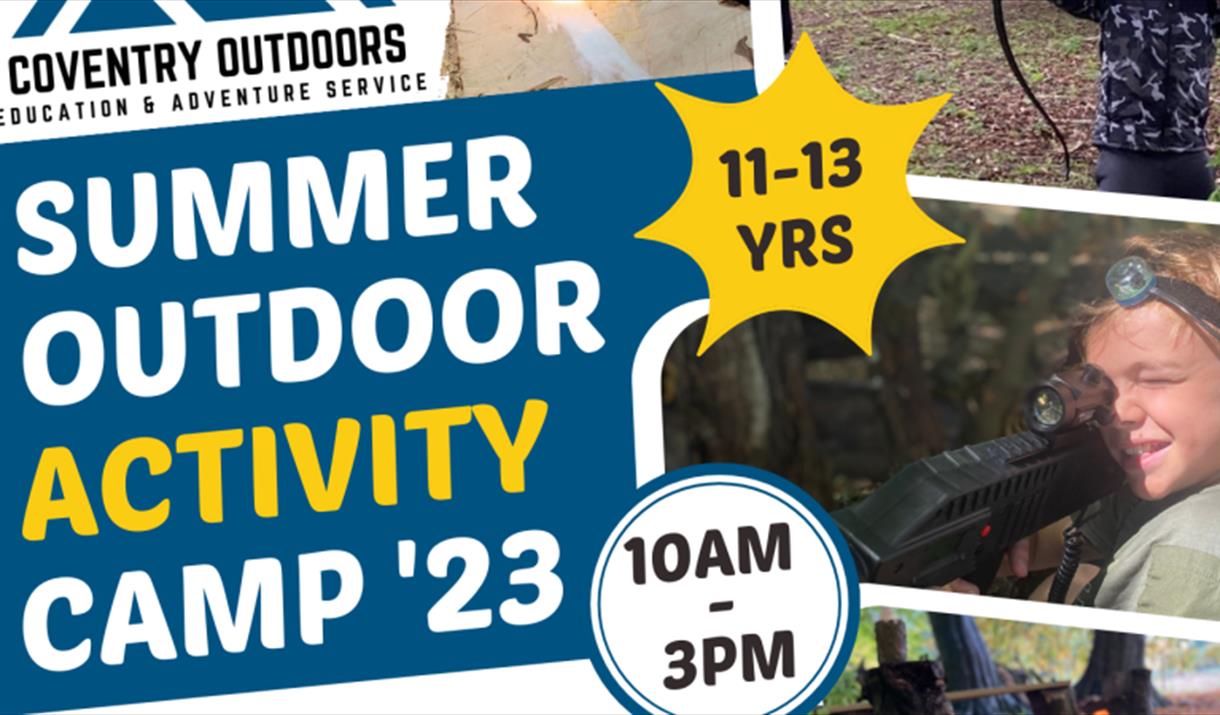 Coventry Outdoors Activity Camp Flyer