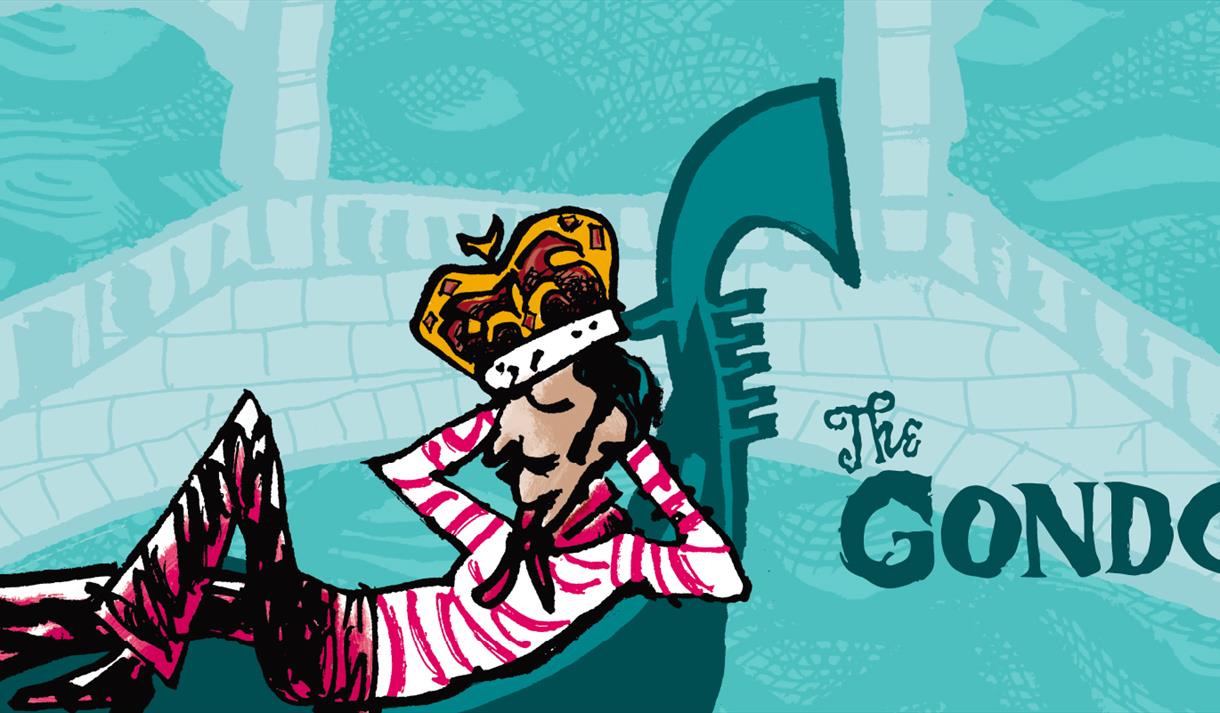 The Gondoliers Illyria theatre. banner