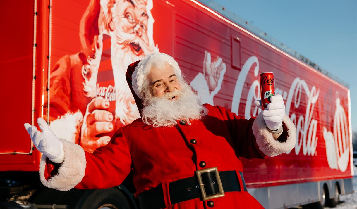 The Coca-Cola Christmas Truck at Bullring & Grand Central