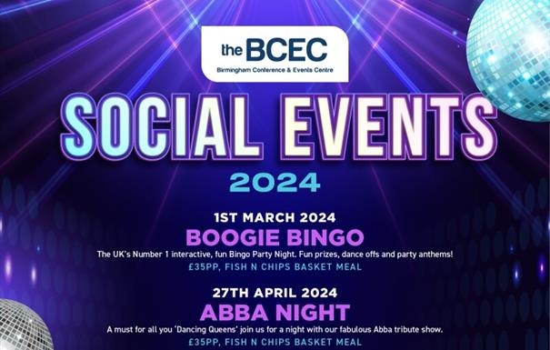 Social Events 2024 Poster
