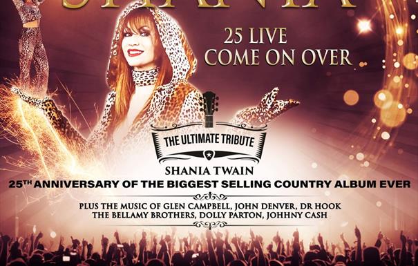 SHANIA - 25 LIVE COME ON OVER