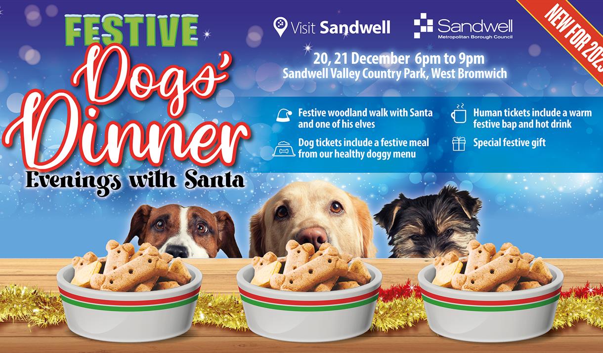 Festive Dogs' Dinner at Sandwell