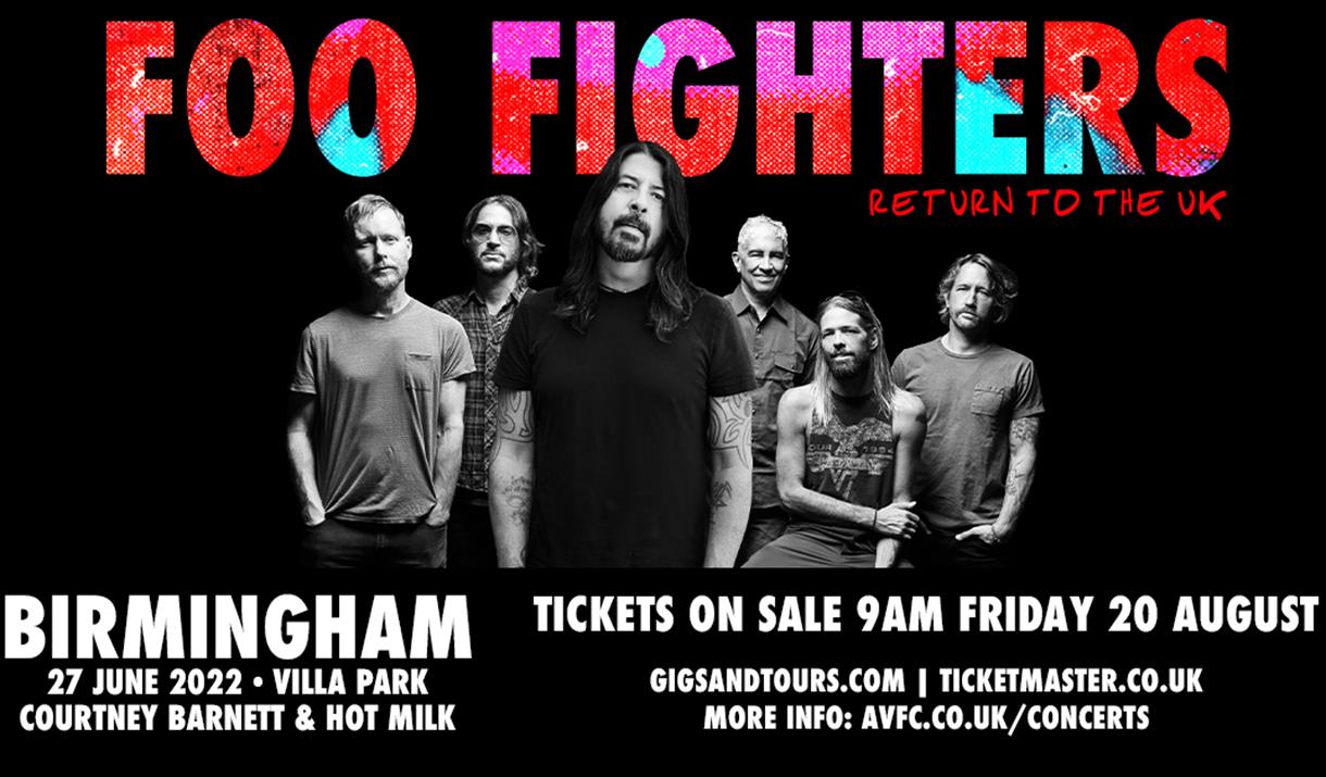 Foo Fighters at Villa Park