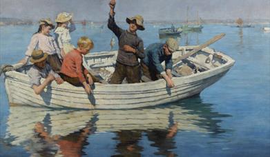 'Chadding on Mount's Bay' by Stanhope Forbes.
