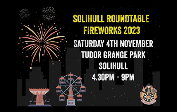 Solihull Round Table Fireworks Fundraiser 2023