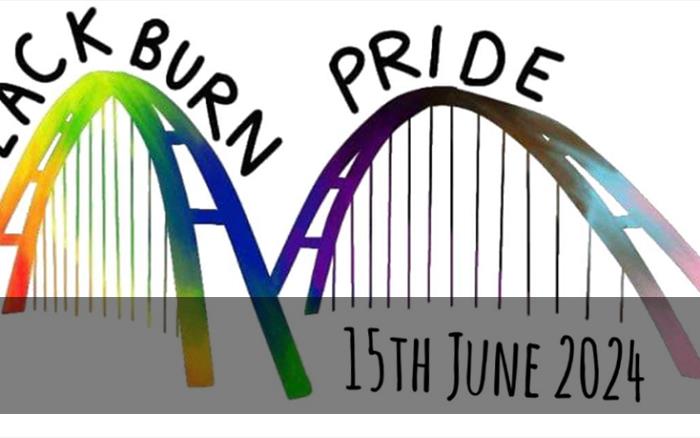 Blackburn Pride 2024. Save the date as Blackburn Pride returns on Saturday, 15th June