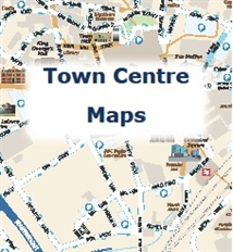 Blackburn & Darwen Town Centre Maps to download