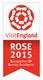 Visit England Rose 2015