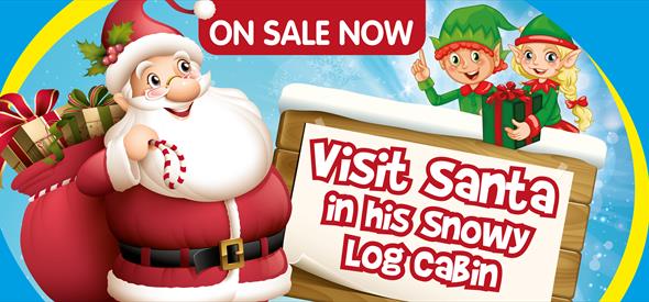 Santa visits at Adventure Wonderland