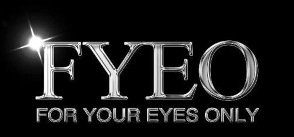 For Your Eyes Only logo