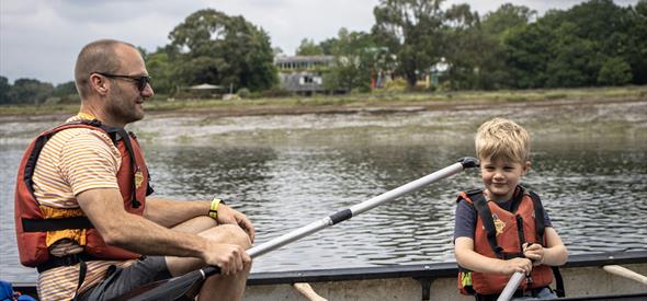 Canoeing on Beaulieu River